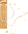 Halsketten-Kombination Gold-Optik mit Perlenkette ebelin