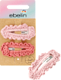Haarclips gehäkelt Rosa-Töne ebelin