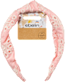 Haarreif mit Lochmuster und Knoten rosa ebelin