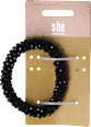 Braccialetto con pietre nere brillanti s-he stylecollection