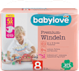Windeln Premium Gr. 8 18+ kg babylove