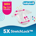 Windeln Premium  Monatspack Gr. 7 XXL 16+ kg babylove