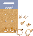 Ohrstecker mit Perlen Gold-Optik ebelin