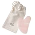 Gua Sha Y-Stein Rosenquarz ebelin