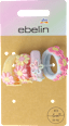 Elastici per capelli colorati con fiori ebelin
