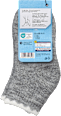 Socken mit Wolle grau Gr. 39-42 Fascino