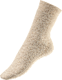 ABS-Socken mit Wolle beige Gr. 35-38 Fascino