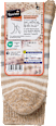 Socken mit Wolle & Ringeln, beige, Gr. 35-38 Fascino