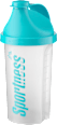 Shaker za pripravo napitkov, moder (500 ml) Sportness