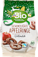Schokolierte Apfelringe dmBio