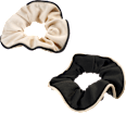 Scrunchie schwarz/beige ebelin