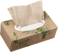 Kosmetiktücher Nature Box Recycling sortiert ebelin
