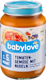 Menü Tomatengemüse mit Nudeln ab dem 5.Monat babylove