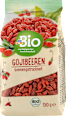 Trockenfrüchte Gojibeeren sonnengetrocknet dmBio