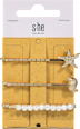 Sponke za lase, zlate s-he stylecollection