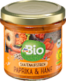 Brotaufstrich, Saatenaufstrich Paprika & Hanf dmBio