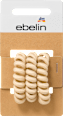 Haargummis Spirale schwarz/braun/beige ebelin