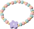 Armband Holzperlen Blume ebelin