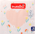 Salvete 3 slojne- srce i cvetovi Profissimo