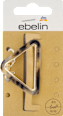 Štipec do vlasov, geometrický - zlatý ebelin