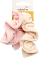 Scrunchy gumice za kosu - roze i bež ebelin