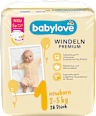 PREMIUM pelene newborn, veličina 1 (2-5kg) babylove