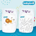 Windeln Premium Gr. 4+, Maxiplus, 9-15 kg babylove