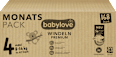 Plienky Premium - veľ. 4 maxi (8-14 kg) Monats Pack babylove