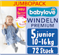 Pelenka Junior, 5-ös méret, 10-16 kg, Jumbo Pack babylove