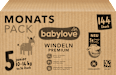 Plienky Premium - veľ. 5 junior (10-16 kg) Monats Pack babylove