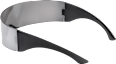 Futuristische Party-Brille, Monoshield SUNDANCE
