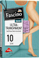 Strumpfhose ultra-transparent caramel Gr. 38/40, 10 DEN Fascino