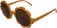 Sonnenbrille Kids gelb in Blütenoptik  SUNDANCE