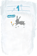 Pannolini premium taglia 1 Neonato (2-5 kg) babylove