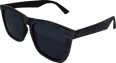 Sonnenbrille Erwachsene schwarz-grau in Holzoptik SUNDANCE