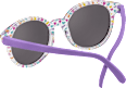 Sonnenbrille Kids mit buntem Herzchen Design SUNDANCE