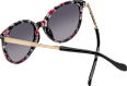 Sonnenbrille Damen nature transparent mit Muster SUNDANCE