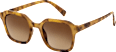 Sonnenbrille Damen braun gemustert SUNDANCE