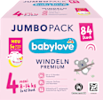 Scutece premium jumbo numărul 4 babylove