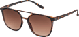 Sonnenbrille Erwachsene Demi-Muster mit braun getönten Scheiben SUNDANCE