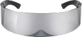 Futuristische Party-Brille, Monoshield SUNDANCE