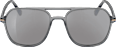 Sonnenbrille transparent-grau SUNDANCE