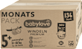 Plienky Premium - veľ. 5+ JuniorPlus (11-18 kg) Monats Pack babylove