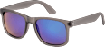 Sonnenbrille Junior transparent-dunkelgrau SUNDANCE