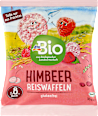 Bio málnás puffasztott rizskorongok, 8. hónapos kortól dmBio