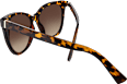 Sonnenbrille Erwachsene Cat-Eye Form mit Demi-Muster SUNDANCE