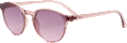 Sonnenbrille Erwachsene lila transparent SUNDANCE