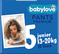 Гащички Junior, размер 5 (13-20 kg) babylove