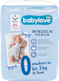 Pelene newborn XS veličina 0 (do 3 kg) babylove