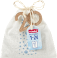 Súprava drevených číslic 1-24 pre adventný kalendár Profissimo